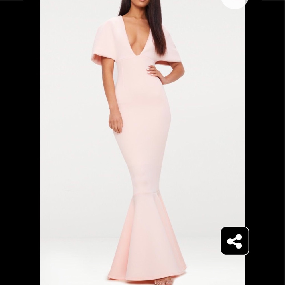 Blush/ nude dress